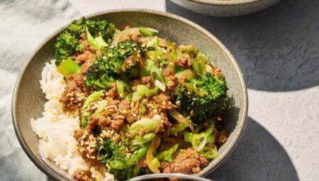 Ground Beef and Broccoli Stir Fry