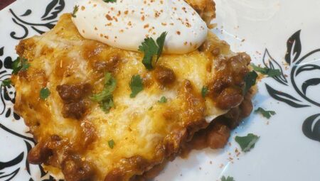 Beef Enchilada Bake