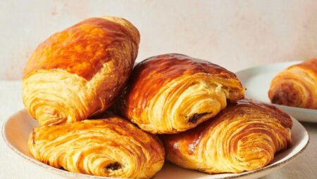 Pain au Chocolat (Chocolate Croissants)