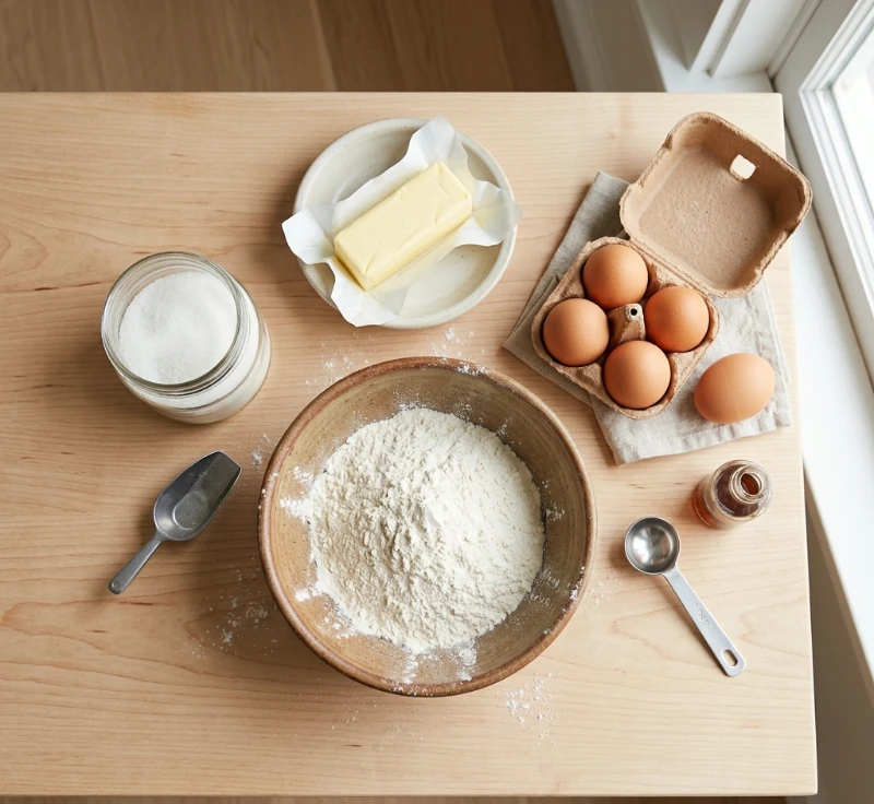 easy baking recipes with few ingredients simple setup