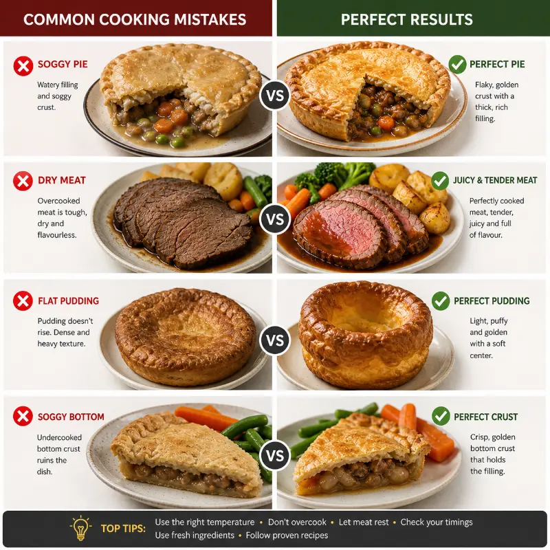 common british cooking mistakes and how to fix them
