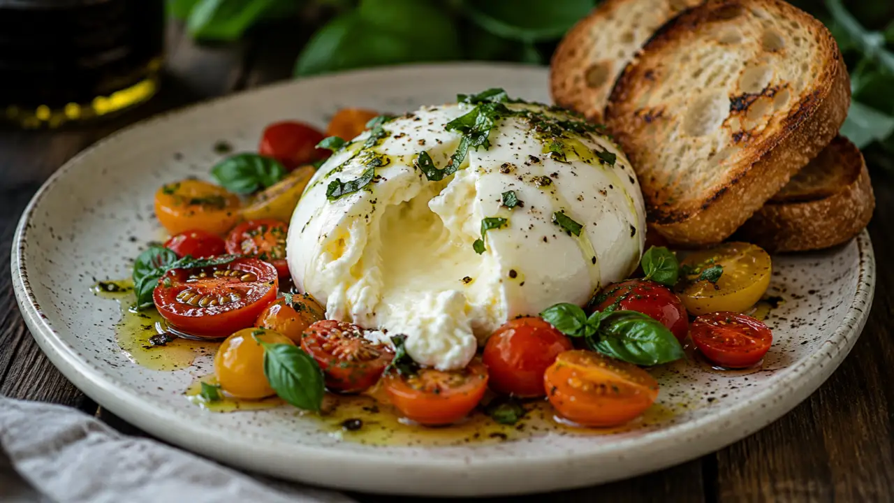 Easy Burrata Appetizer Recipe